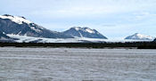 Le glacier Novatak, on est maintenant en Alaska et sur l'Alsek.