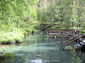 Liard River Hot Springs (Source chaudes de la Liard).