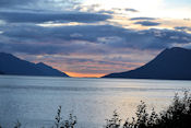 La baie, dans les environs d'Anchorage.