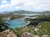 Vue de English Harbour (Antigua).