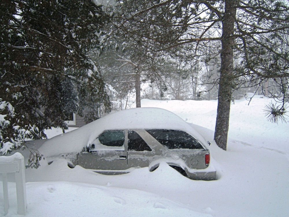 Tempête de neige...