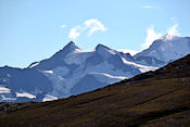 Sommets glaciaires près de Haines.