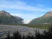 Sur la route de Seward.