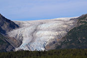 Sur la route de Seward, de beaux glaciers.