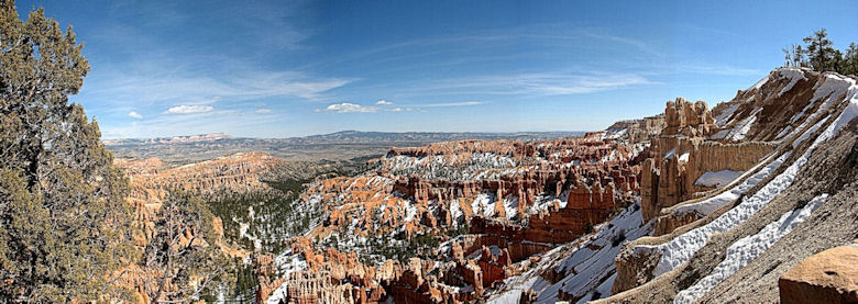 Bryce Canyon à la fin du printemps.