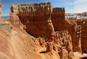 L'érosion de ces dépôts a ensuite créé au fil des années des hoodoos.