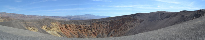 Ubehebe Crater, cratère inférieur.