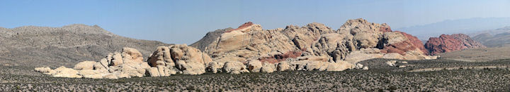 Tout près de Las Vegas : Red Rock Canyon.