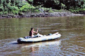 Jean-marc sur la Bell river