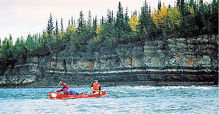 La Hart River est très variée, autant du point de vue des paysages que de la rivière elle même.