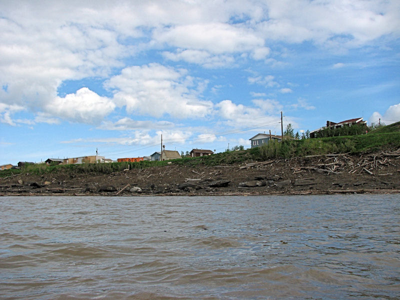 Le village de Tulita (Ex Fort Norman).