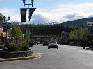 Main Street à Whitehorse.