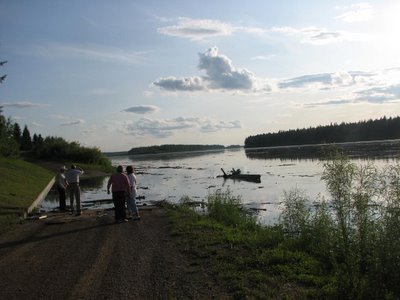 Mighty Peace River.