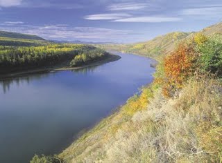 La Peace River.