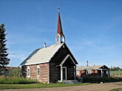 La chapelle de Garden River.