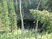 Lac d'effondrement.