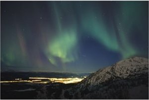 Intense Auroral Display over Whitehorse