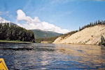 La confluence avec le fleuve Yukon approche.