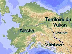 Carte du Yukon,