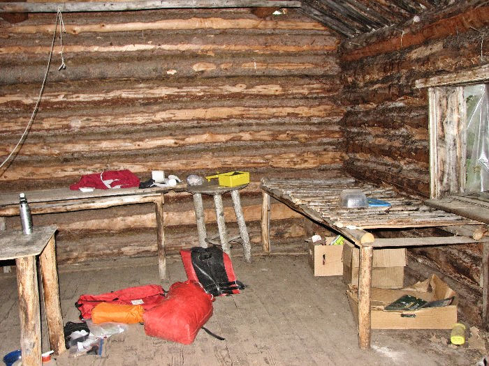 Cabane à Merrice creek.